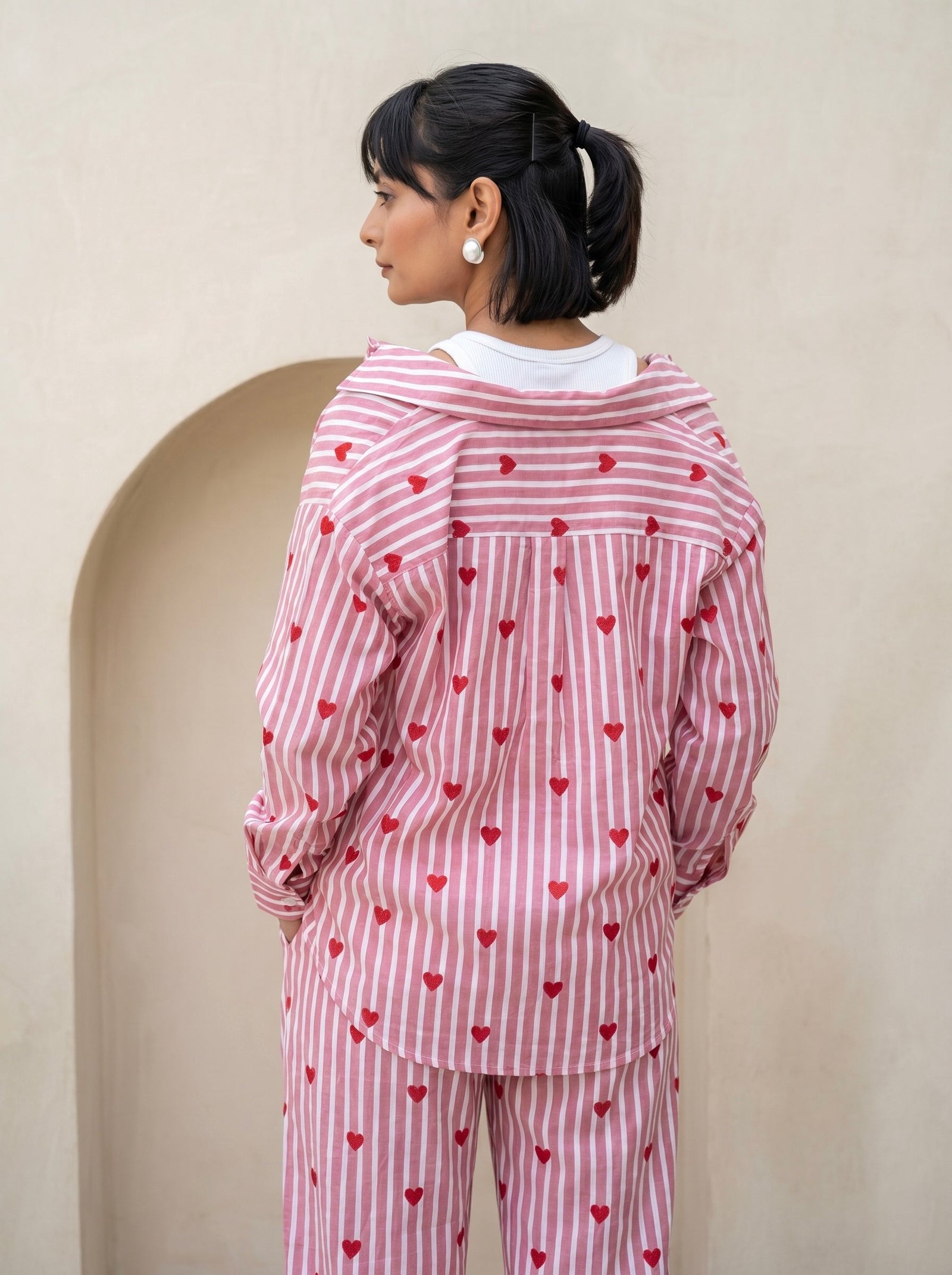 Sweetheart Stripe Co-Ord Set