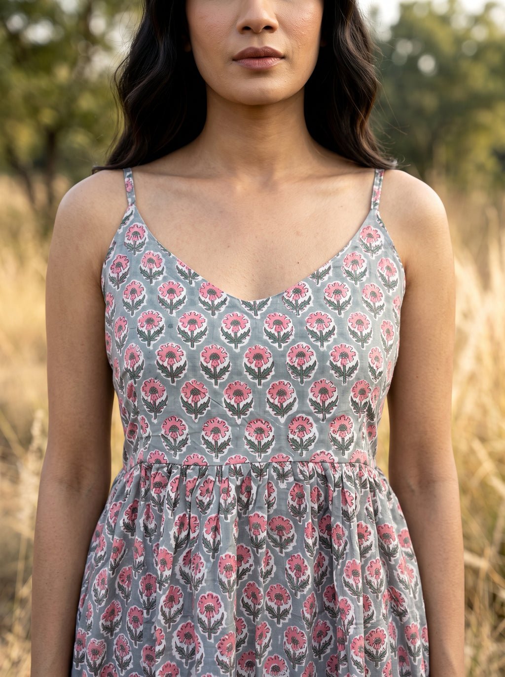 Ash Rose Cotton Maxi Dress