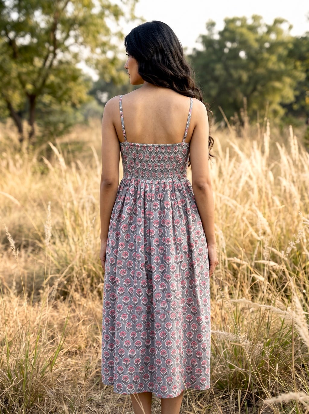 Ash Rose Cotton Maxi Dress