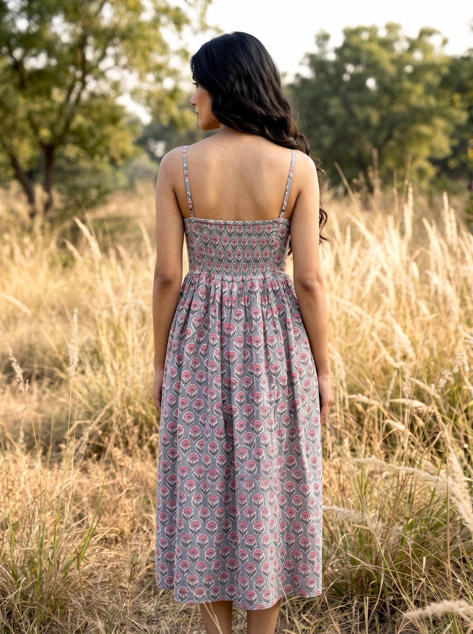 Ash Rose Cotton Maxi Dress